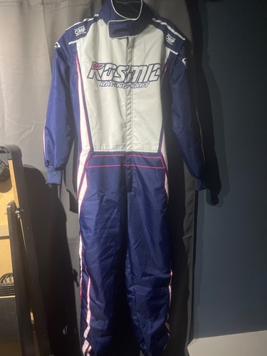 Kosmic karting suit omp blue