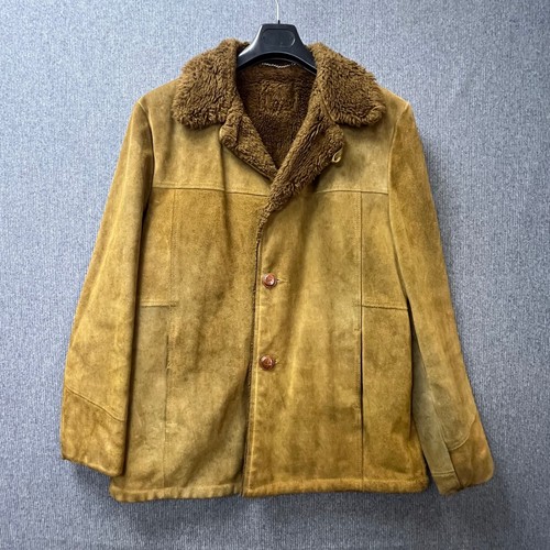 Vintage suede shearling - 70's,
