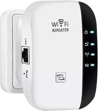 WiFi Signal Extender Range Repeater Booster Internet Amplifier 300Mbps UK Plug
