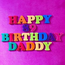 edible  4cm BRIGHT RAINBOW