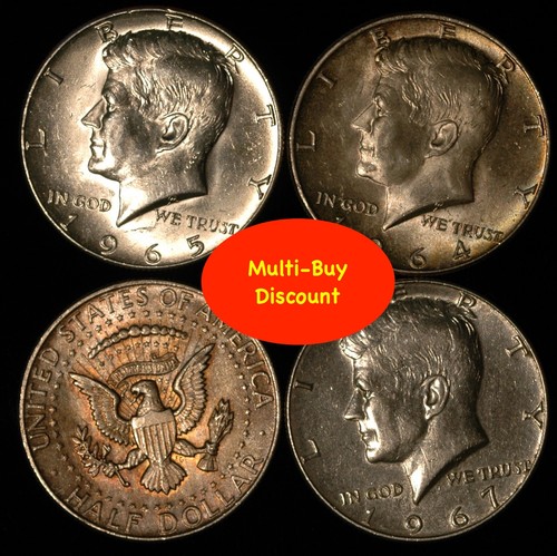 Usa kennedy half dollar 1964 - half,