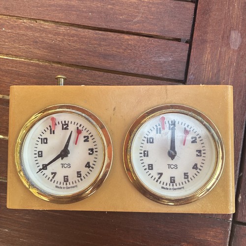 Vintage mechanical chess clock - vintage,