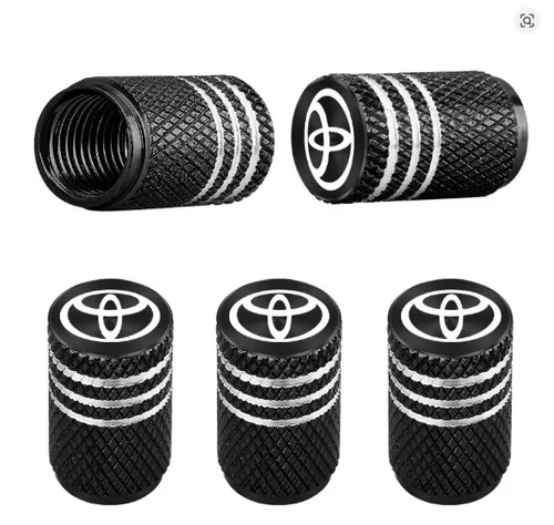 4pcs metal tyre valve caps - 4pcs, for