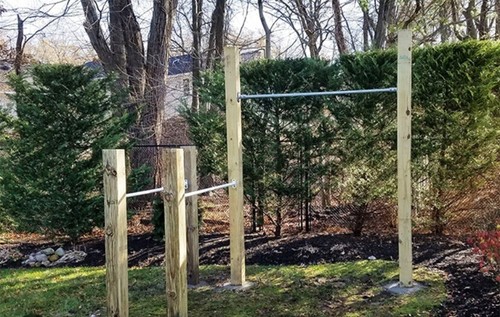Pull bar dip bars - +, out