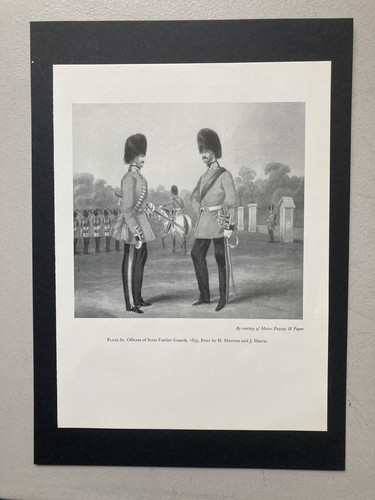 Vintage military print - military, print-