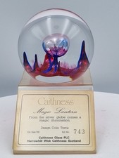 Caithness Glass paperweight Magic Lantern by Colin Terris Ltd Ed 743 /750 boxed