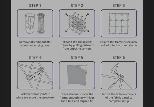 Frame only easy pop up - easy,