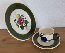 Villeroy & Boch VB peasant flower coffee cup cake plate place setting