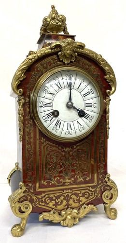 Antique shaped boulle mantel - boulle,