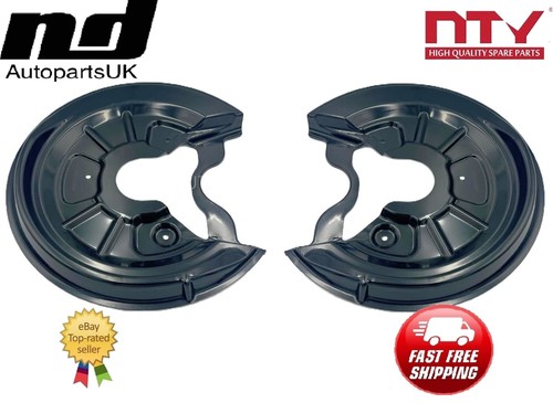 Rear brake disc dust cover - 2x,