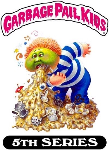 Garbage pail kids series - pail,