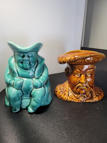 Pair toby jugs roddy ware - pair,