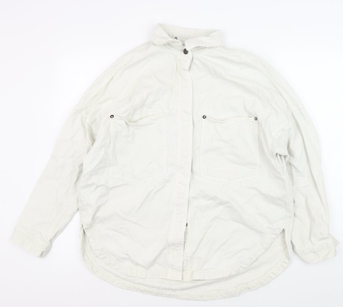 Zara men white cotton - white,