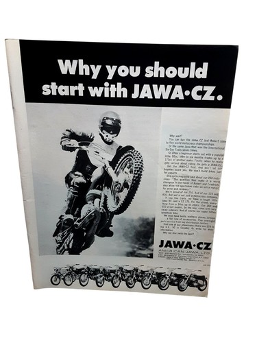 1972 jawa motorcycle - cz,