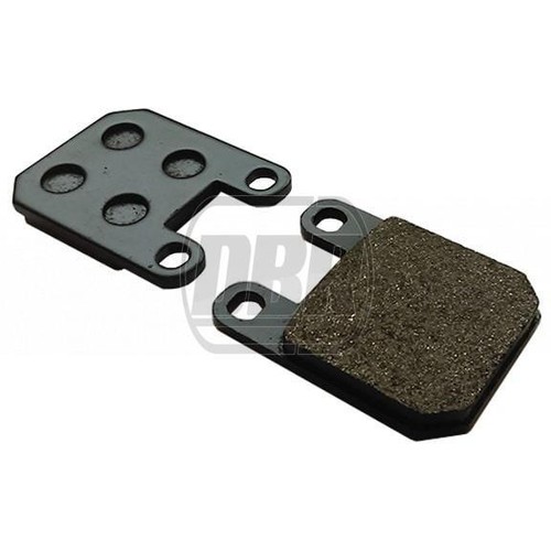 Rear brake pads set - brake, pair