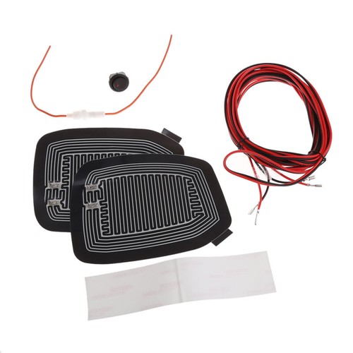 Car wing mirror - wing, heated