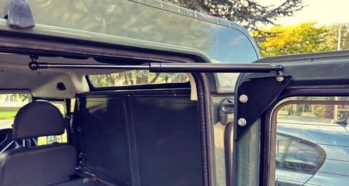 Stainless steel rear door top - door,