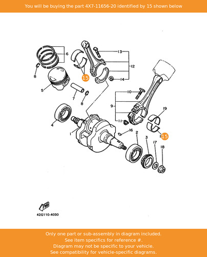 Yamaha plane bearing - yamaha,