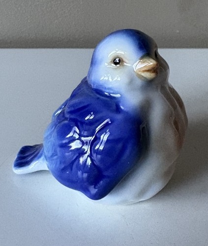 Seagull porcelain blue bird - seagull,