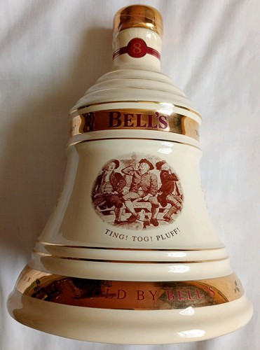 Wade porcelain bells whiskey - porcelain,