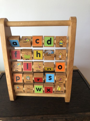 Alphabet letters abacus - alphabet,