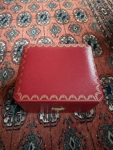 Cartier red used watch - cartier,