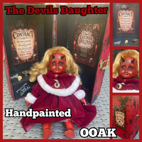 Porcelain horror doll - porcelain,