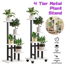 4 Tier Metal Plant Display