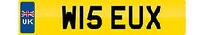 WISE REGISTRATION PLATE W15