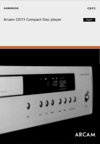 Arcam cd73 player - arcam, cd