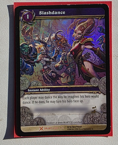 Slashdance wow tcg loot - wow,