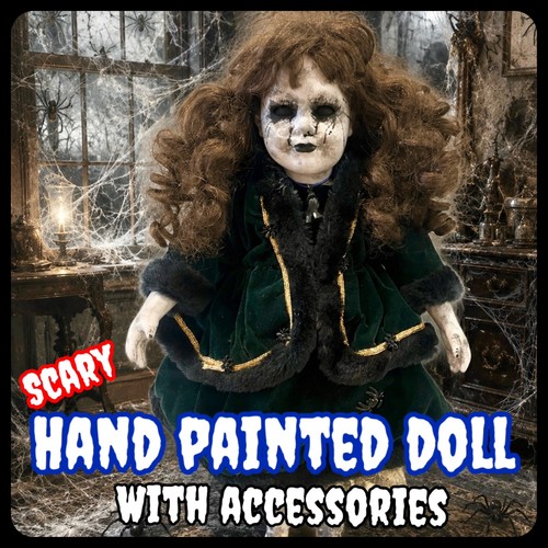 Porcelain horror doll - porcelain,