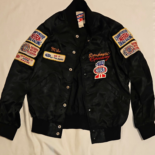 Vtg 80s nhra - nhra, jacket