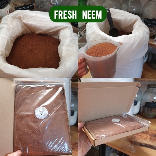 Neem cake pure - cake, powder