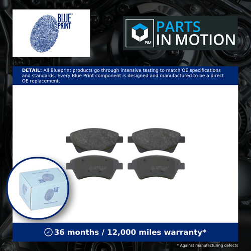Brake pads set fits - brake,