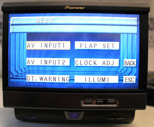 Pioneer avx 7600 - pioneer, out