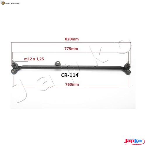 Tie rod 27114 for - for, nissan