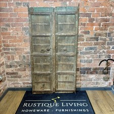 Pair Of Vintage Wooden Door