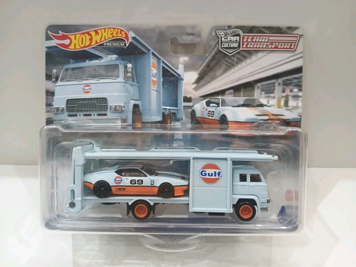 Hot wheels team transport gulf - wheels,