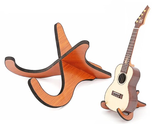 Portable wooden ukulele holder - portable,