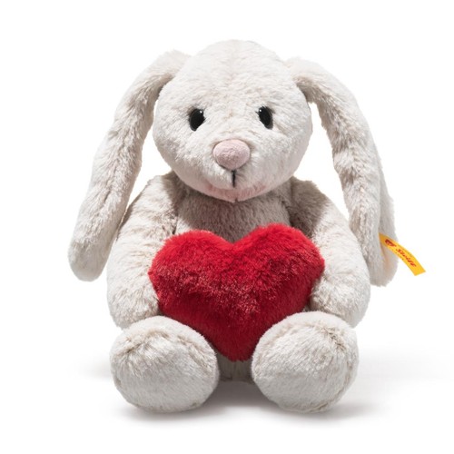 Steiff hoppie bunny toy grey - toy,