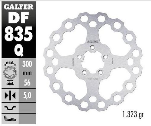 Galfer cubiq front brake - galfer,