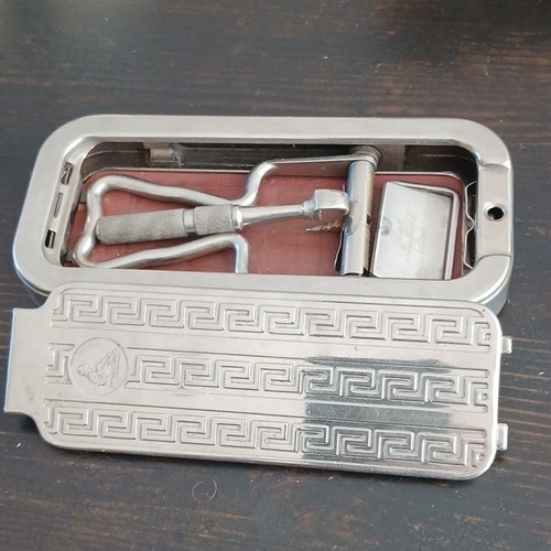 Vintage safety razor shaving - safety,
