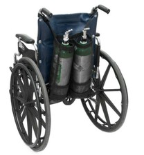 Wheelchair dual Oxygen bottle