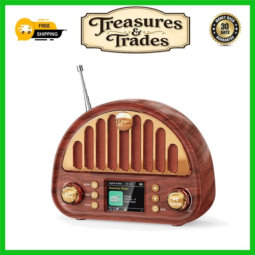 Portable retro dab - dab+, fm