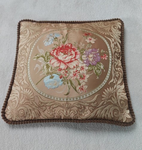 Vintage embroidered pillow - vintage,