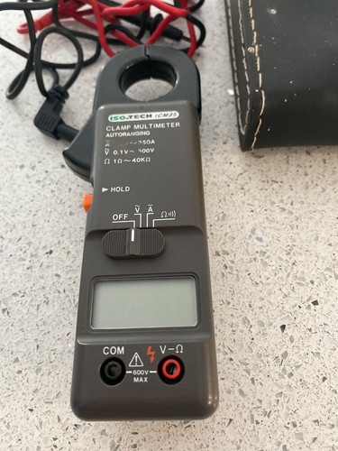 Iso tech clamp meter - iso,