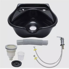 Salon Hairdressing Wall Mounted Washing Hair Basin Backwash Shampoo Bowl Sink UK