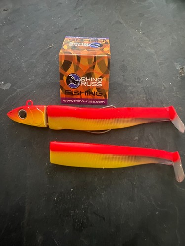 Black minnow 60g lures combo - black,