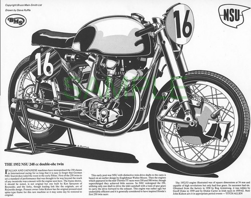 Nsu 250 dohc twin - nsu,